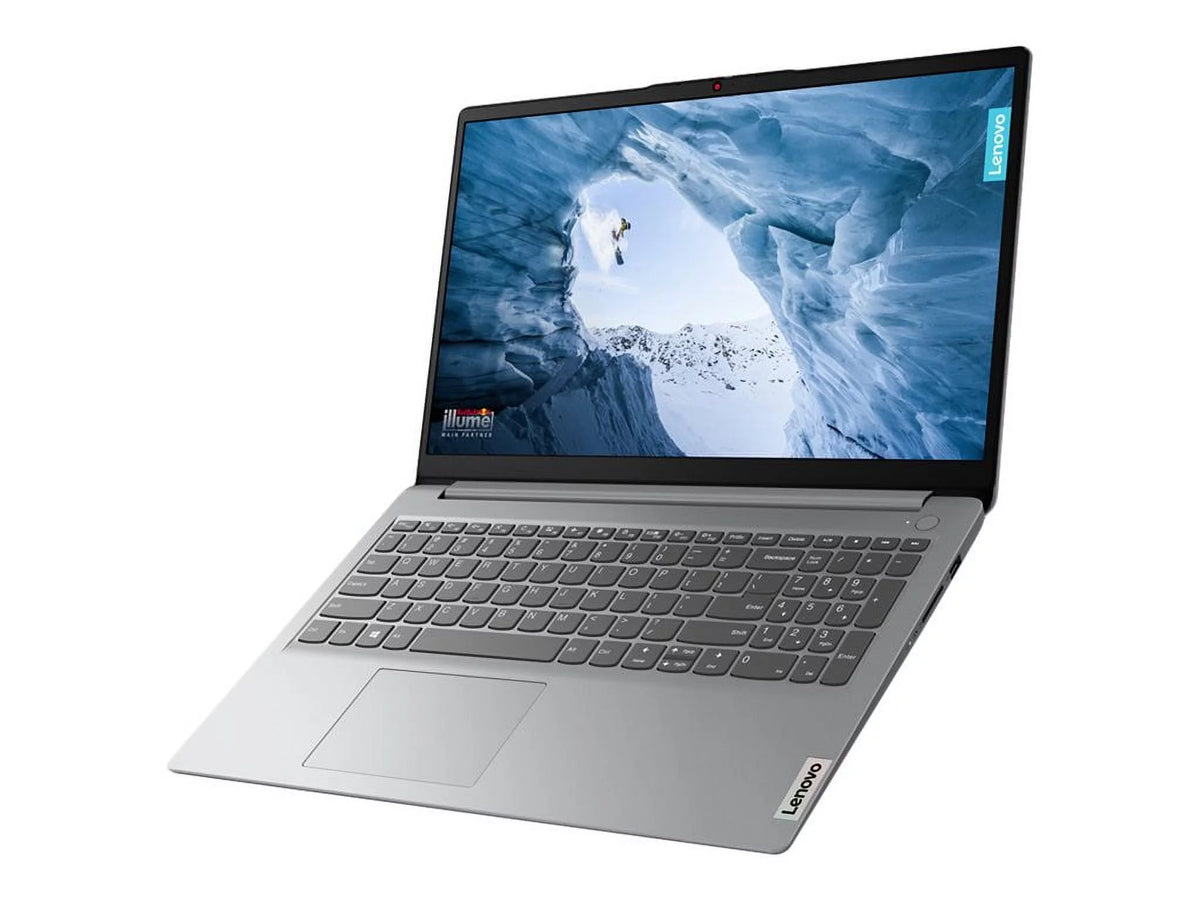 Lenovo IdeaPad 1 15IJL7 82LX Laptop with 15.6 in Full HD TN Display, Intel Pentium Silver N6000, 4 GB RAM, 128 GB eMMC, Windows 11 Home in S Mode, UHD Graphics, Wi-Fi 6, Abyss Blue, US Keyboard