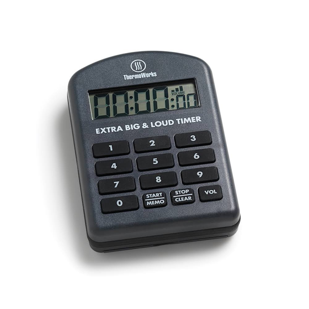 ThermoWorks Extra Big and Loud Kitchen and General-Purpose Timer