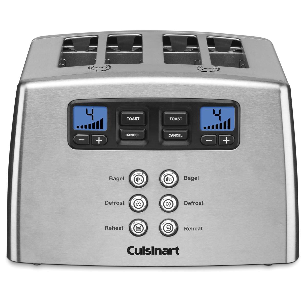 Cuisinart Countdown 4-Slice Toaster with Leverless Operation