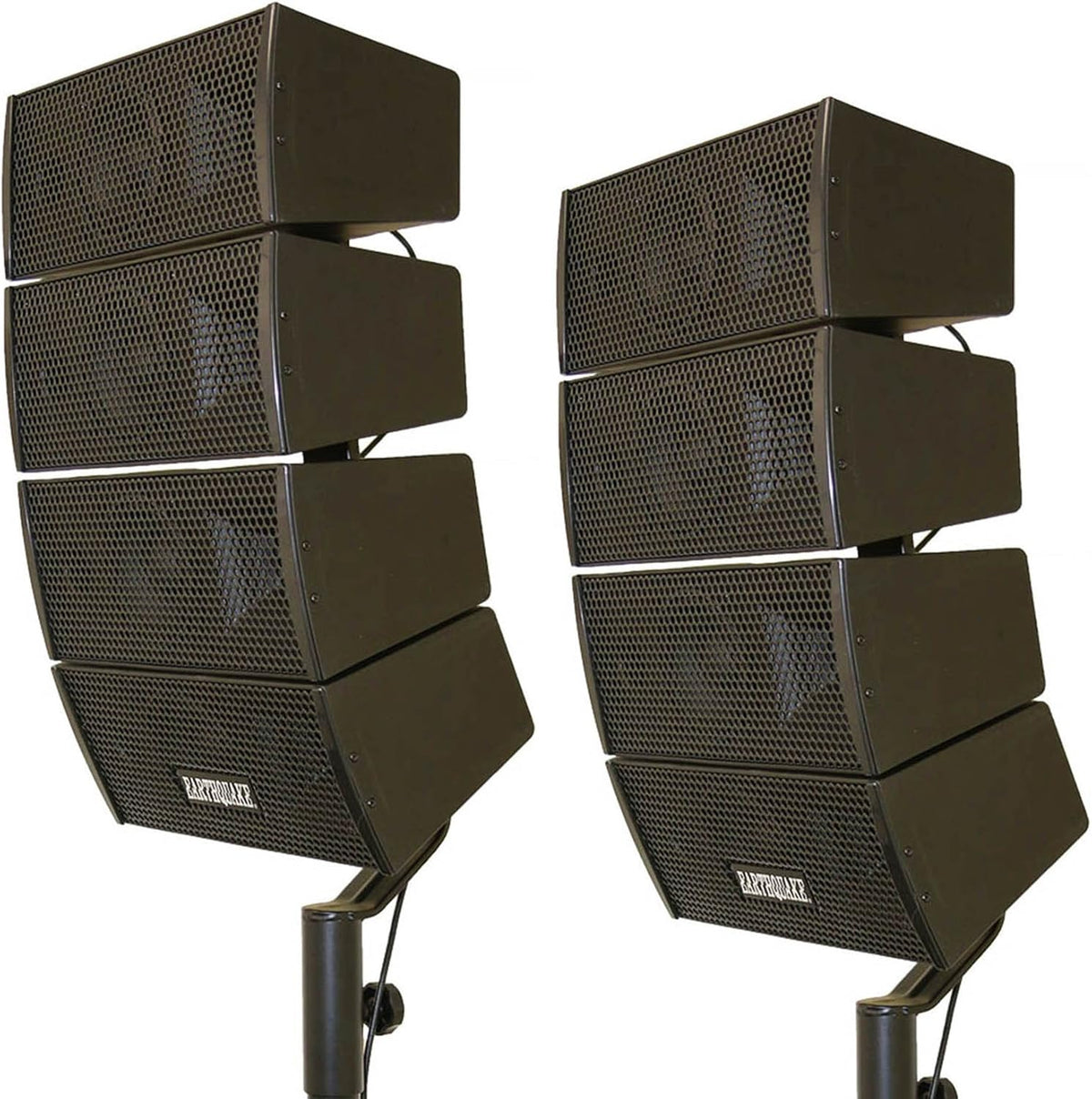 Two Earthquake Sound DJ-Array Gen2 4×4 Line Array Loudspeakers
