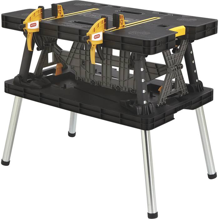 Keter Folding Work Table for Portable Project Support