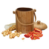 Bamboo Compost Pail by RSVP