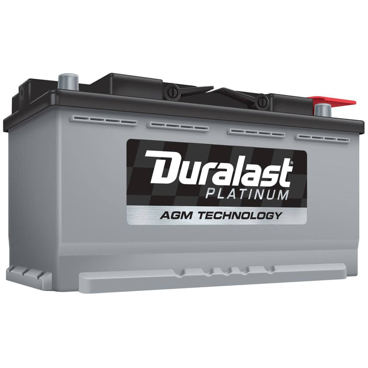Duralast Platinum H8-AGM Automotive Battery, Group Size 49, 900 CCA
