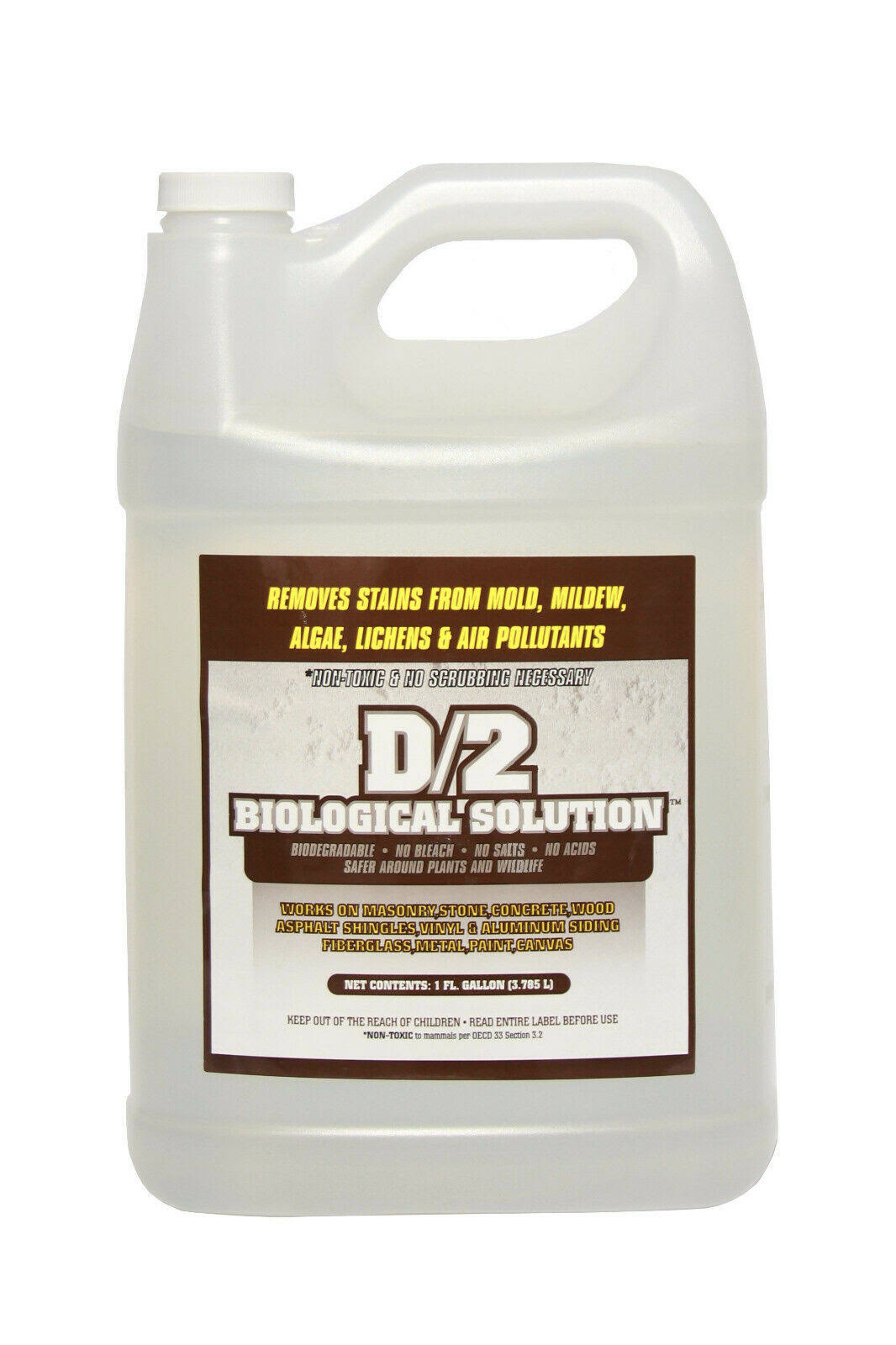 D/2 Biological Solution in a 1-Gallon Container