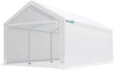 Quictent 10??x20?? Heavy-Duty Carport Canopy with Galvanized Steel Shelter, Reinforced Cables and Ground Bars