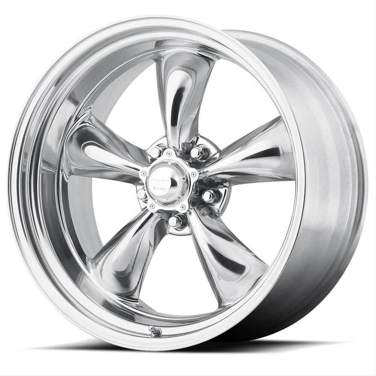 American Racing Torq Thrust II Polished Wheel, 15×7, 5×120.65, -6 mm