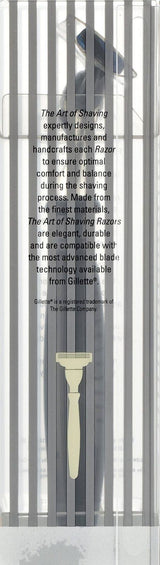 The Art of Shaving Fusion Razor in Black & Nickel