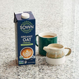 SOWN Organic Oat Creamer, Unsweetened Barista-Style Plant-Based Milk, 32 oz Pack of 6