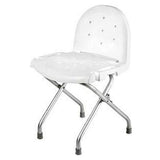 Invacare Folding Shower Chair Designed with Back Support