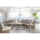 Outdoor Beachcroft Rectangular Cocktail Table by Ashley, Beige Finish