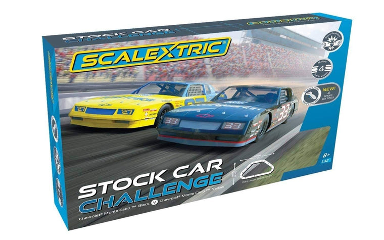 Scalextric Stock Car Challenge 1:32 Slot Car Racing Set