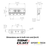 AxLabs Tone Claw Locking Spring Claw, Nickel