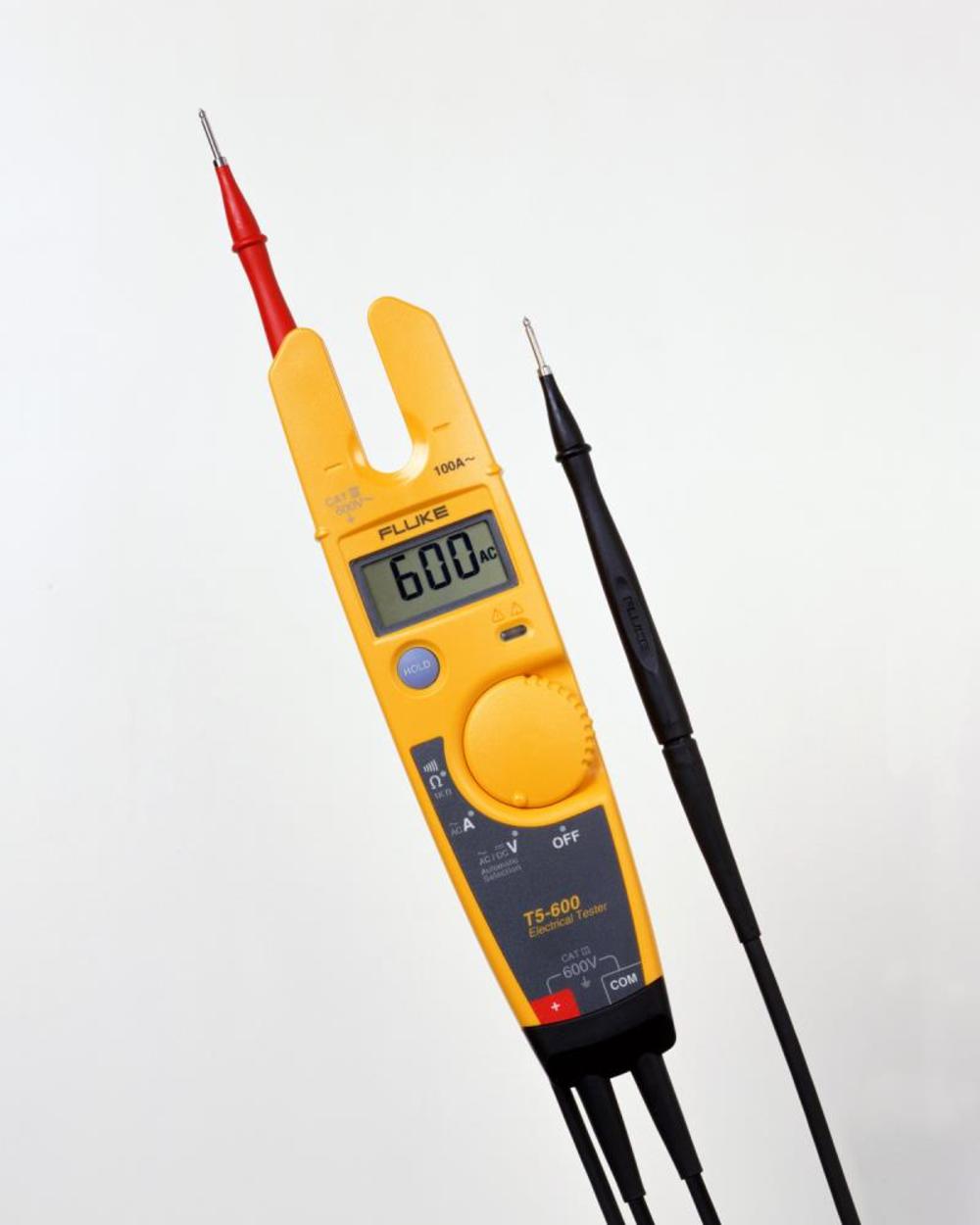 Fluke T5-600 Electrical Tester for Voltage, Continuity and Current