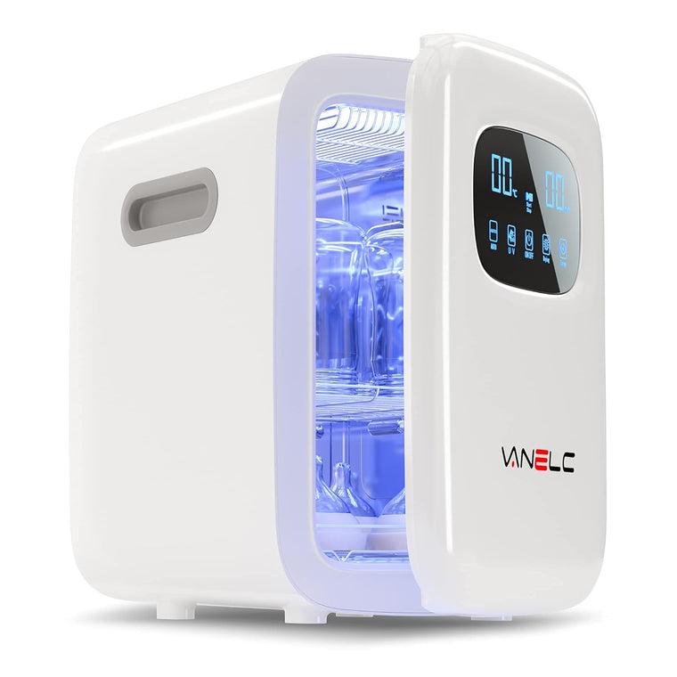 18L Baby Bottle Sterilizer and Dryer with UV Light, 360-Degree Sanitizing Box for Newborn Feeding Bottles, BPA-Free, Clinically Proven to Kill Up to 99.9% of Bacteria and Viruses