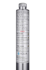 HQUA-OWS-12 Whole-House Ultraviolet Water Purifier and Sterilizer with Filter, 12GPM, 110V, 40W, HQUA-UV-12GPM Model, Plus Extra UV Tube