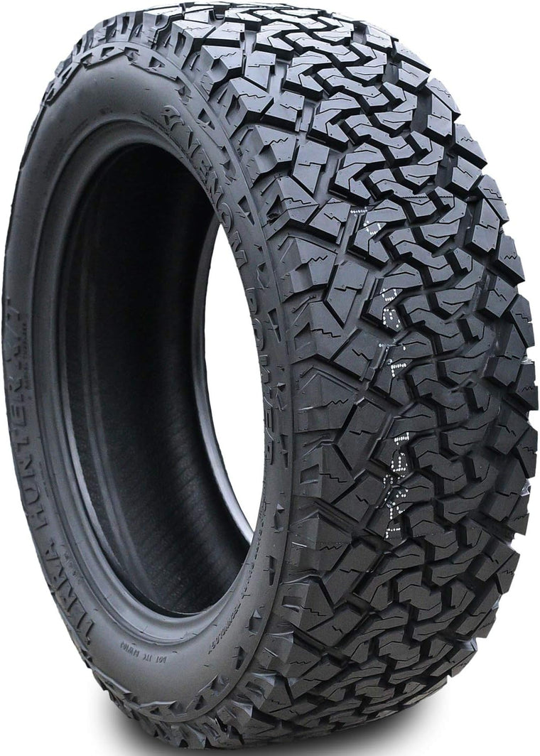 Venom Power Terra Hunter X/T All-Terrain Off-Road Light Truck Tire, LT285/50R20 285/50/20 285/50-20, Load Range E LRE 10-Ply, 119/116S, Black Sidewall