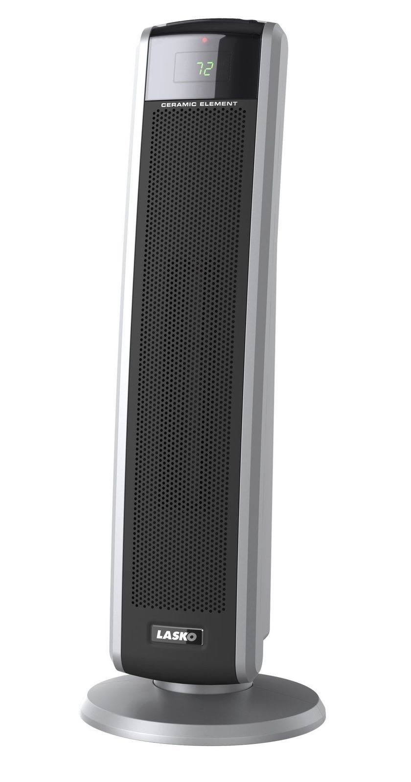 Lasko 5586 Digital Ceramic Tower Heater with Remote Control