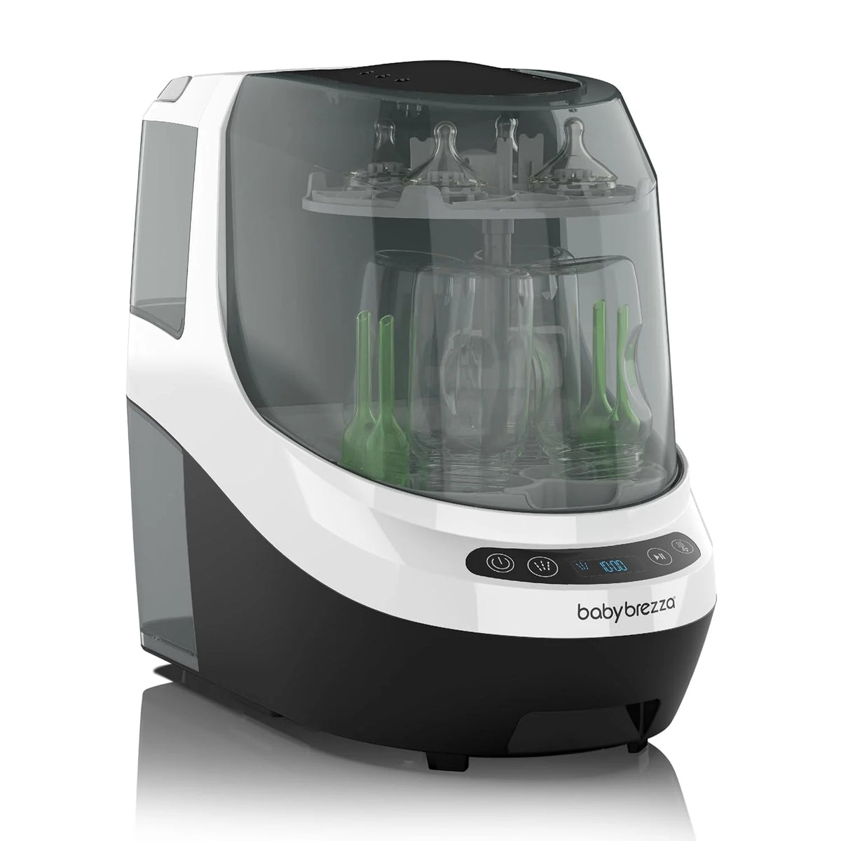 Baby Brezza Bottle Washer Pro, All-in-One Baby Bottle Cleaning Machine with Sterilizer and Dryer for Bottles, Pump Parts and Sippy Cups