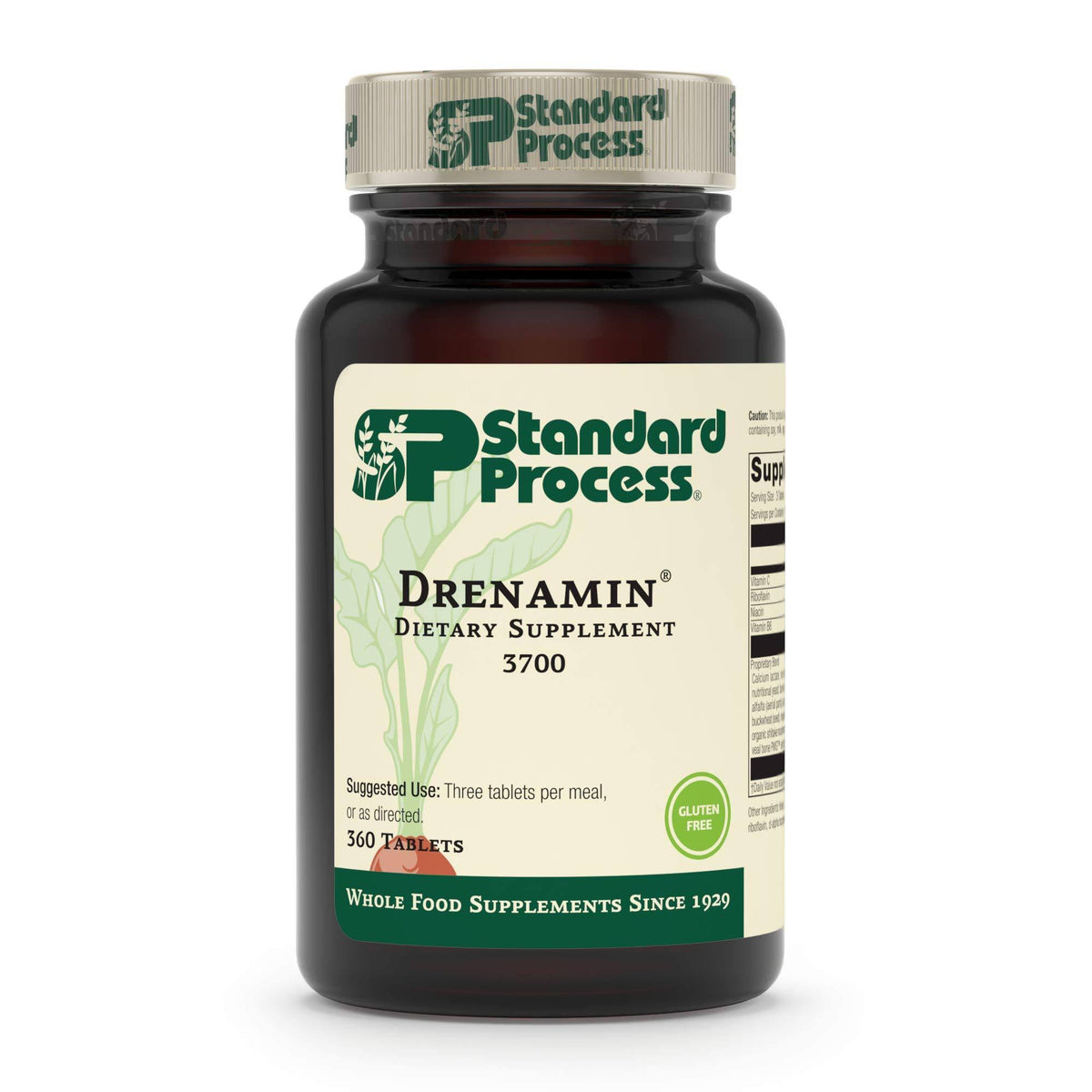Standard Process Drenamin Dietary Supplement, 360 Tablets