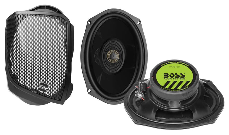 Boss Audio BHD14 Rear Bag Audio Kit for Motorcycle Sound Systems